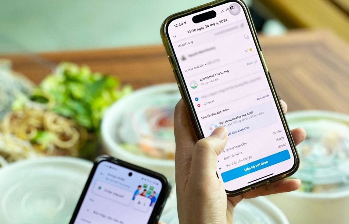 GrabFood nâng cấp công cụ chia hóa đơn trong tính năng đặt đơn nhóm