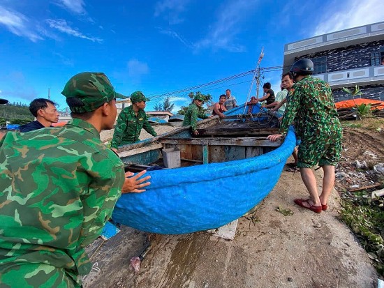 Ứng phó với bão Trà Mi, tỉnh Quảng Nam cấm biển từ 10h ngày 25/10