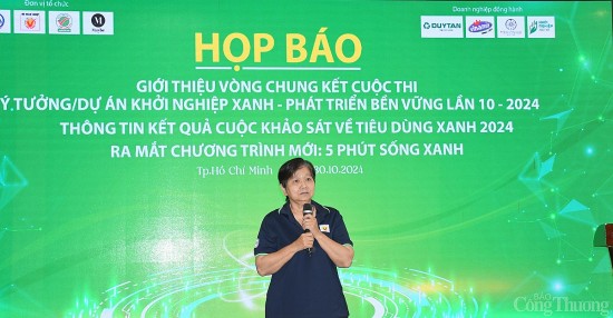 Vòng chung kết Khởi nghiệp Xanh 2024 tại TP. Hồ Chí Minh có gì mới và đặc biệt?