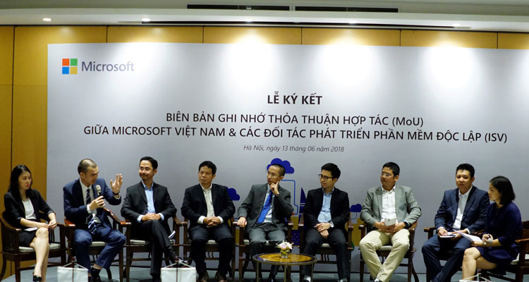 Microsoft đẩy mạnh hợp tác với các đối tác phát triển phần mềm độc lập Việt Nam