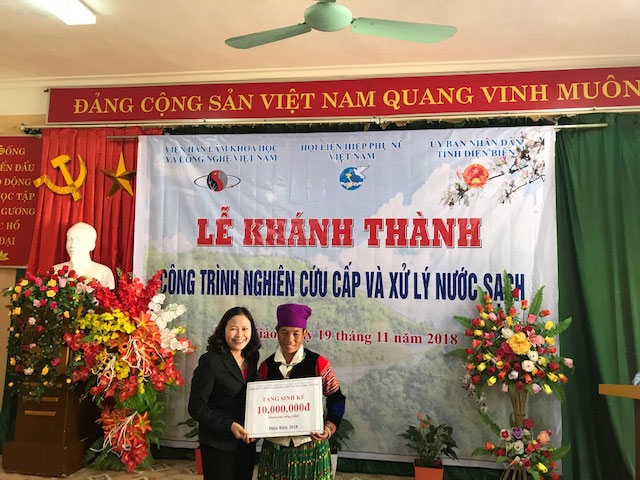 khanh thanh va ban giao cong trinh nuoc tai truong thpt mun chung dien bien