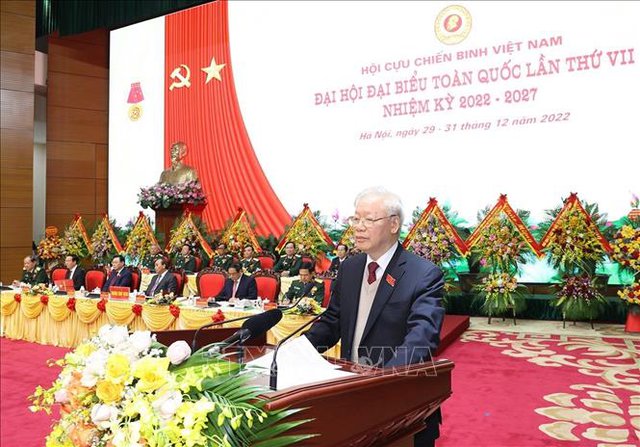 Phát biểu của Tổng Bí thư Nguyễn Phú Trọng tại Đại hội đại biểu toàn quốc Hội Cựu chiến binh Việt Nam lần thứ VII - Ảnh 1.