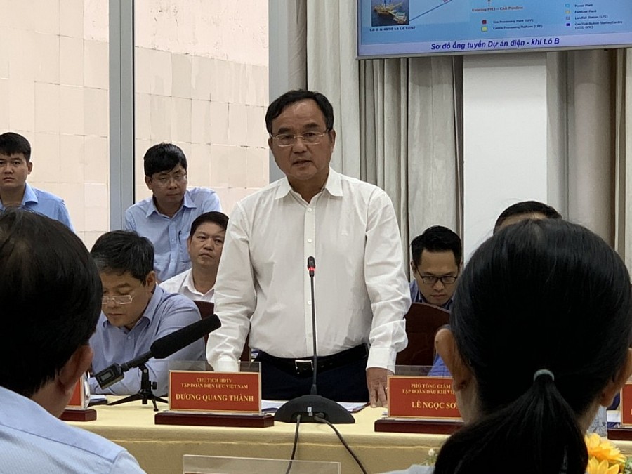 Bộ trưởng Nguyễn Hồng Diên: Cần hài hòa lợi ích Nhà nước, doanh nghiệp và người dân trong dự án điện - khí Lô B (Cần Thơ)