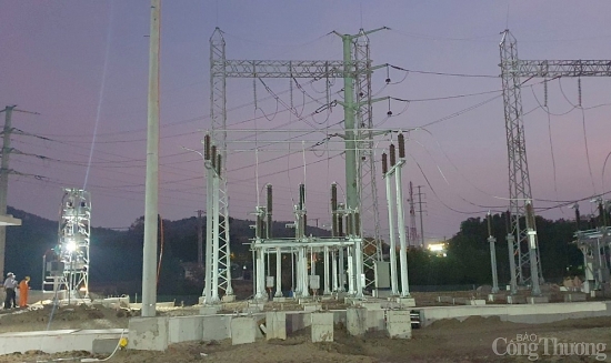 Đóng điện vận hành Trạm biến áp 110kV Ba Nanh - Long Sơn