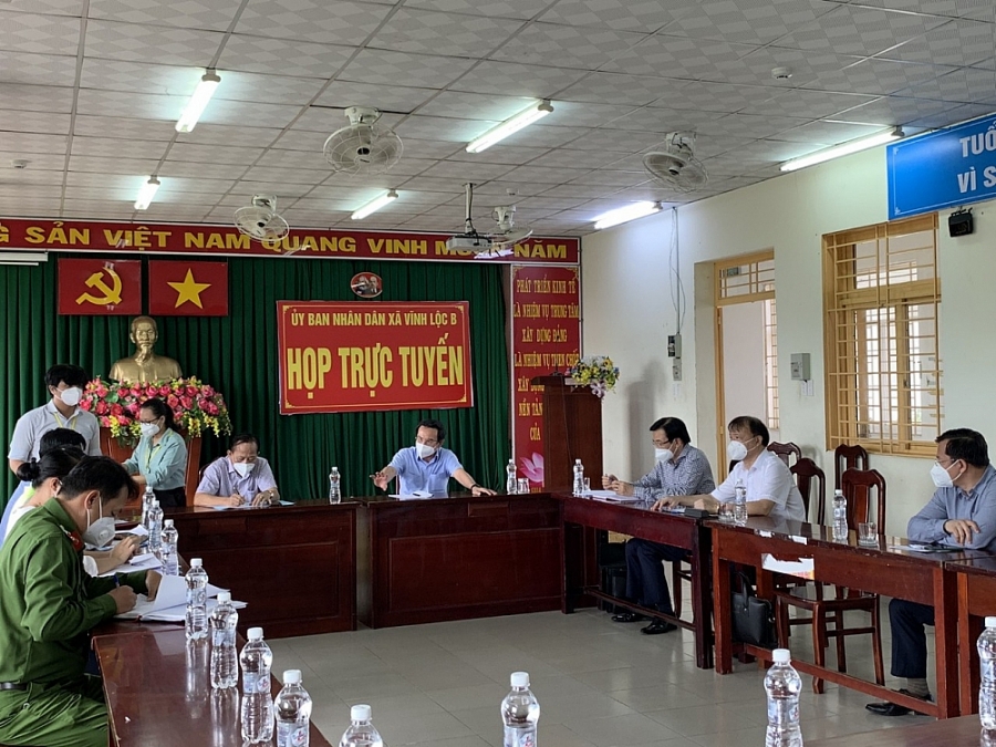 Thứ trưởng Đỗ Thắng Hải tham gia Đoàn công tác Chính phủ làm việc tại huyện Bình Chánh