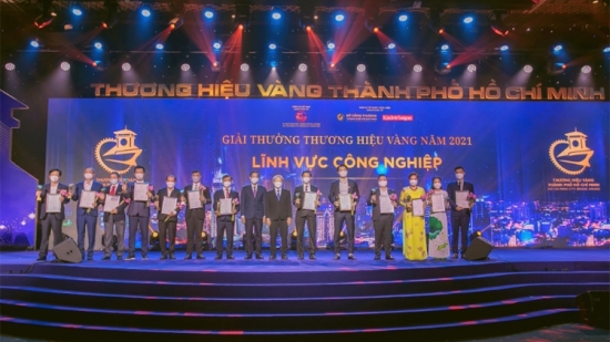 PVFCCo được vinh danh “Thương hiệu vàng TP. Hồ Chí Minh” năm 2021