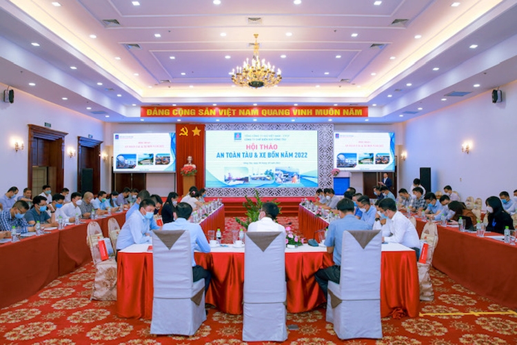 KVT tổ chức hội thảo an toàn tàu và xe bồn năm năm 2022
