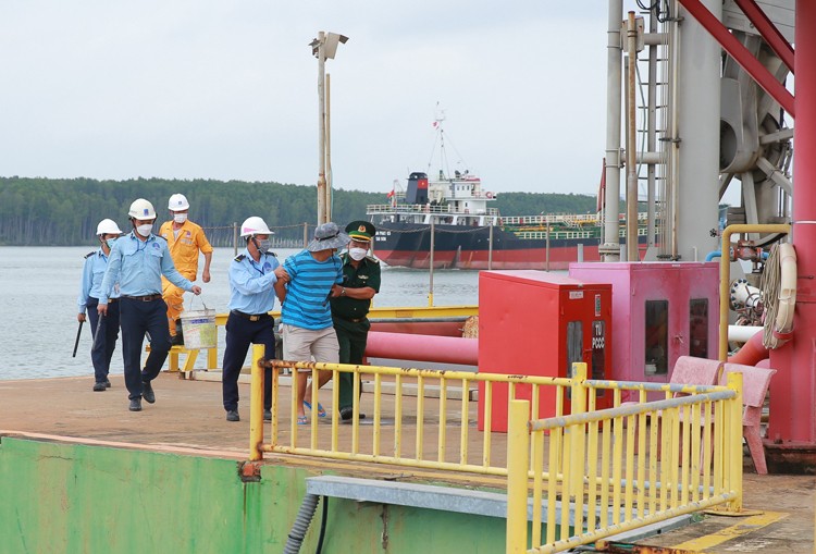 Diễn tập an ninh cảng biển tại Kho cảng PV GAS Vũng Tàu – năm 2022