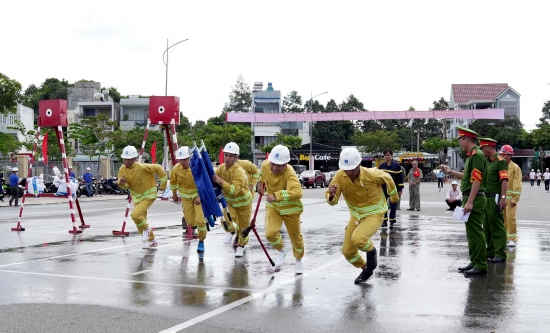 KVT lần thứ 4 giành giải nhất tại Hội thi Phòng cháy chữa cháy Bà Rịa - Vũng Tàu năm 2022