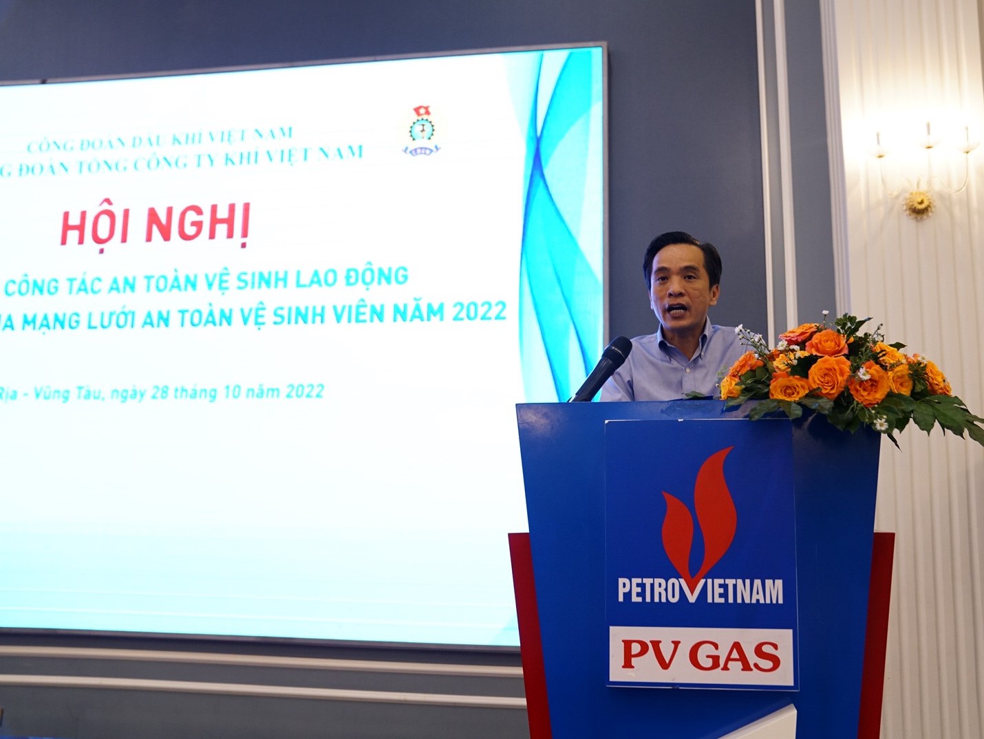Công đoàn PV GAS tổ chức Hội nghị tổng kết công tác An toàn vệ sinh lao động 2022