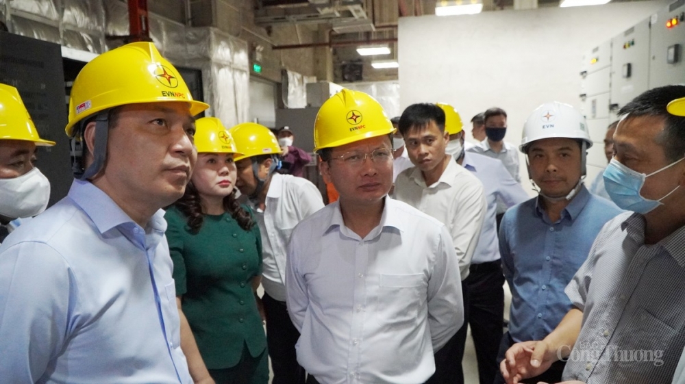 Cung cấp điện cho SEA Games 31: Thứ trưởng Đặng Hoàng An kiểm tra tại Quảng Ninh
