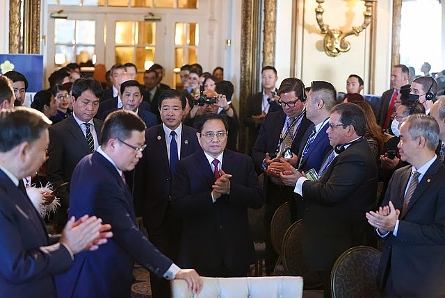 Thủ tướng Phạm Minh Chính dự hội nghị xúc tiến thương mại, đầu tư, du lịch Việt Nam-Hoa Kỳ với chủ đề “Khám phá lại Việt Nam”