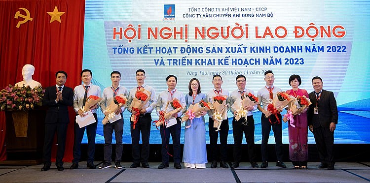 Công ty Vận chuyển khí Đông Nam Bộ: Đoàn kết, đổi mới, sáng tạo, nỗ lực hoàn thành nhiệm vụ