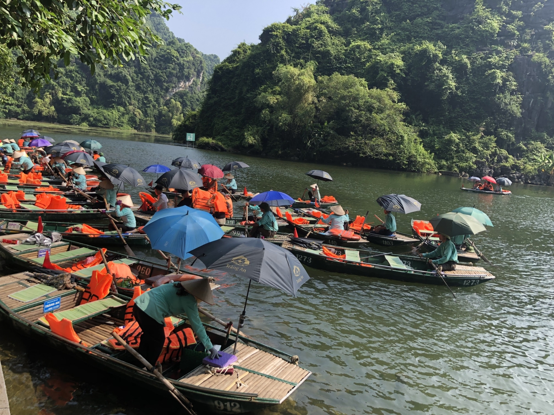 Ninh Bình đã dập dìu từng đoàn khách quốc tế