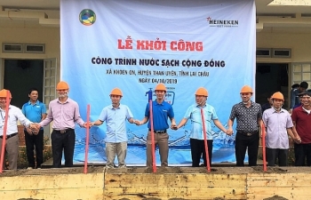 HEINEKEN Việt Nam hỗ trợ công trình nước cho cộng đồng tại Lai Châu