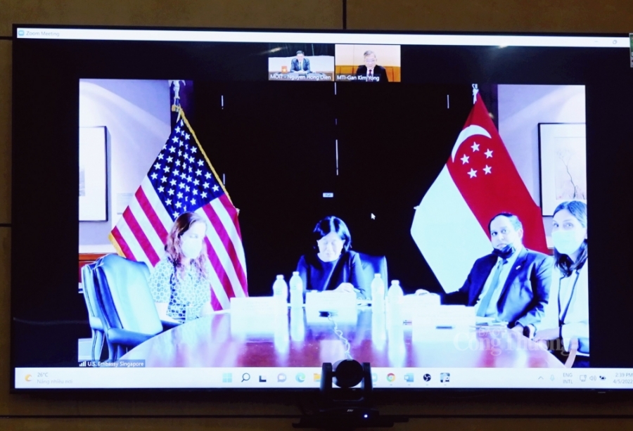 Thúc đẩy quan hệ thương mại – kinh tế giữa Việt Nam và Hoa Kỳ, Singapore