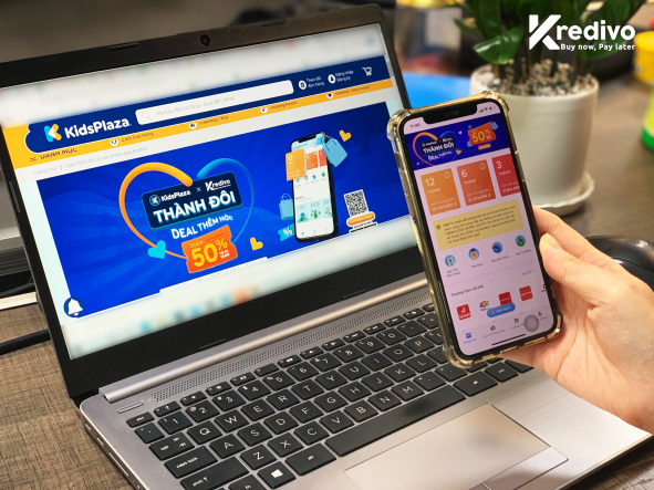 Kredivo hợp tác với KidsPlaza mang đến các sản phẩm mẹ và bé vừa túi tiền với người dùng