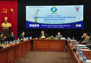 63 doanh nghiệp đạt Thương hiệu Quốc gia năm 2014