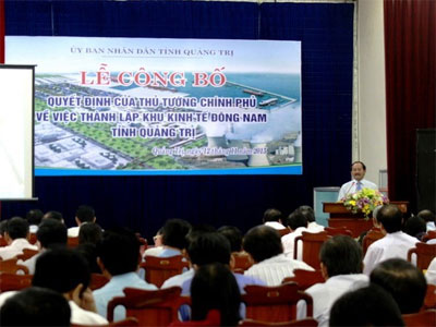 Phê duyệt Nhiệm vụ Quy hoạch chung Khu kinh tế Đông Nam Quảng Trị