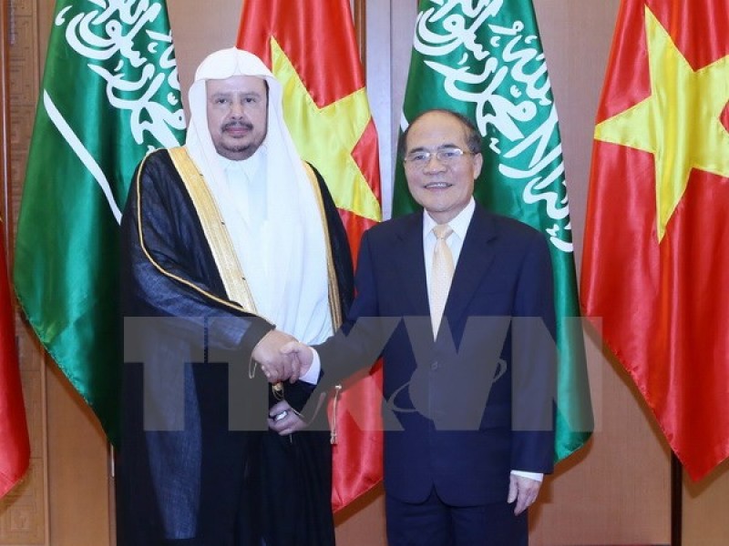 Chủ tịch Quốc hội hội đàm với người đồng cấp Saudi Arabia