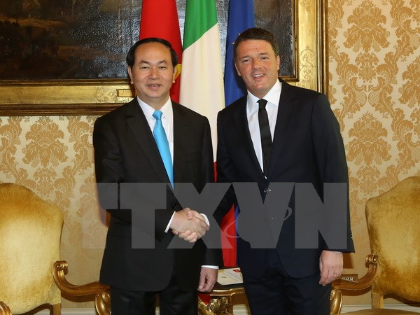 Việt Nam-Italy phấn đấu nâng kim ngạch hai chiều lên 6 tỷ USD